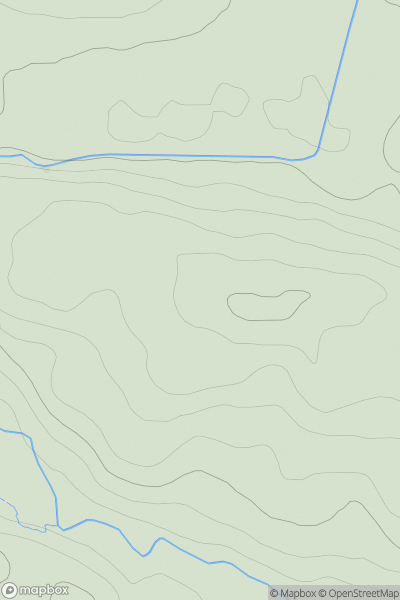 Thumbnail image for Woodhead Hill [Fraserburgh to the Dee Valley] showing contour plot for surrounding peak
